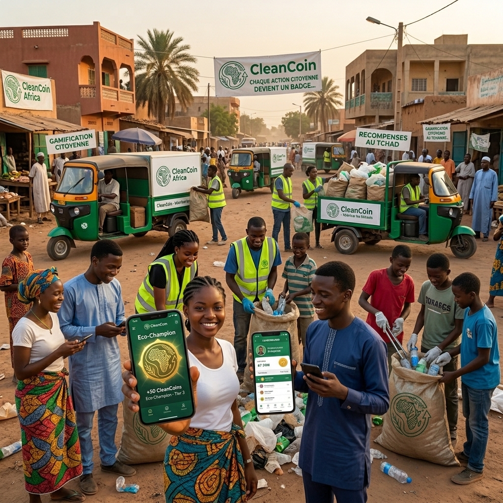 App CleanCoin en action