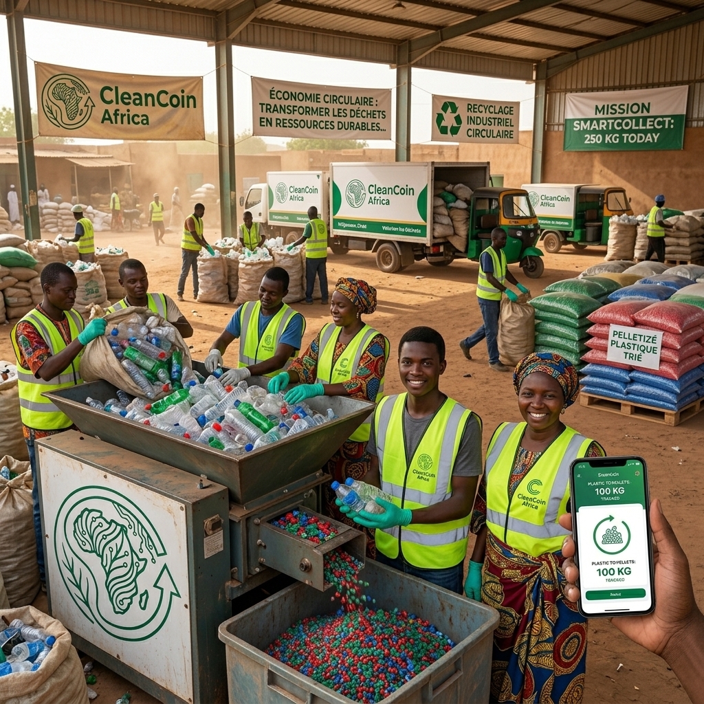 Usine de Valorisation Partenaire CleanCoin